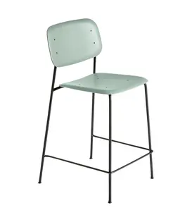 Hay - Soft Edge 90 bar stool dusty green