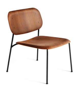 Hay - Soft Edge 100 lounge chair  smoked oak