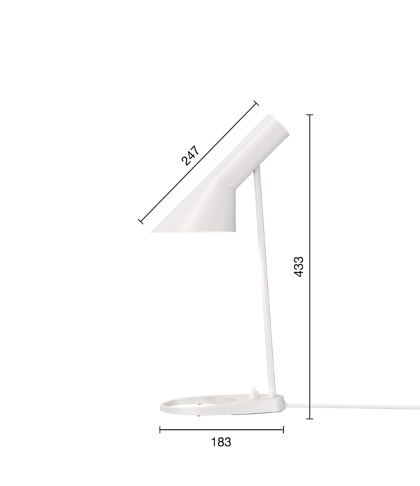 Louis Poulsen  Louis Poulsen - AJ Mini table lamp white