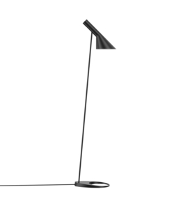 PH 80 Floor Lamp, white opal/black