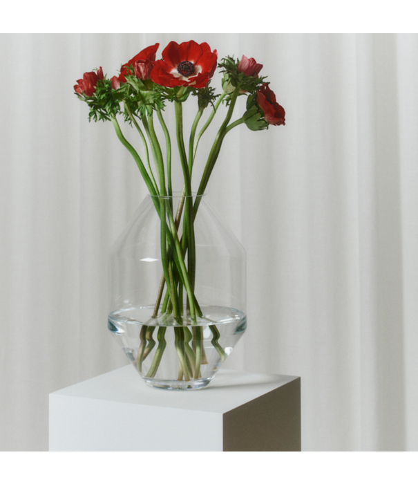 Fredericia  Fredericia - Hydro Glass Vaas, mond geblazen kristal glas
