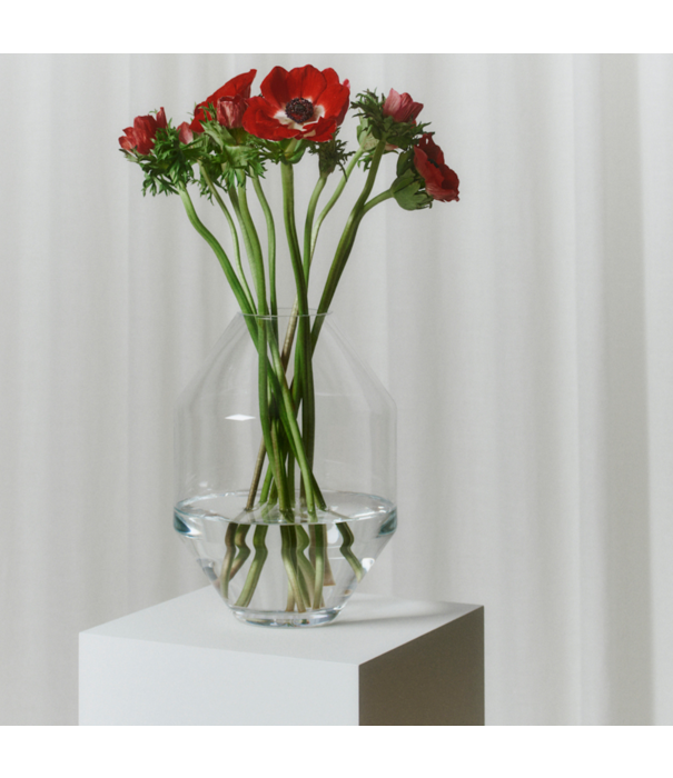 Fredericia  Fredericia - Hydro Glass Vase, mouth blown crystalline glass