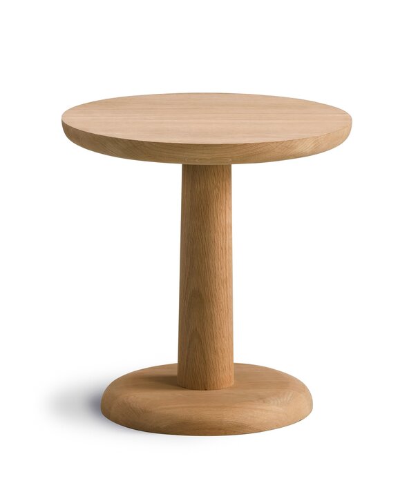 Fredericia  Model 1280, Pon side-coffee table solid oak Ø35