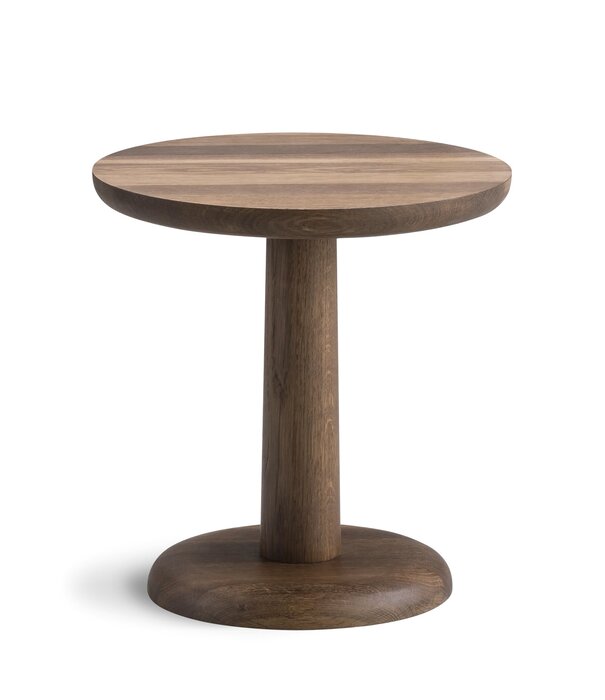Fredericia  Model 1280, Pon side-coffee table solid oak Ø35