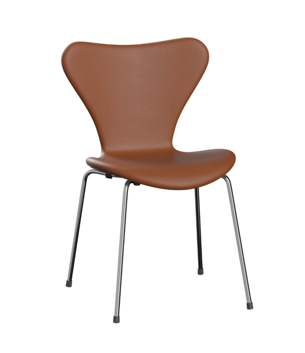 Fritz Hansen Fritz Hansen - Series 7 chair Essential cognac leather, tube base