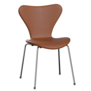 Fritz Hansen Series 7 Vlinderstoel Essential cognac leer, tube poten