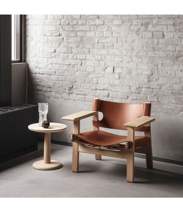 Fredericia  Model 1285, Pon side-coffee table oak Ø40