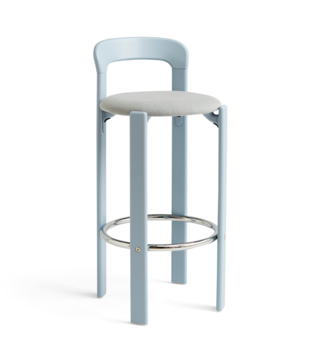 Hay Rey Bar Stool High upholstered 75cm