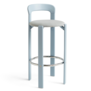 Hay Rey Bar Stool High upholstered 75cm