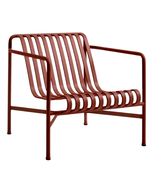 Hay  Hay - Palissade lounge stoel zitkussen iron red