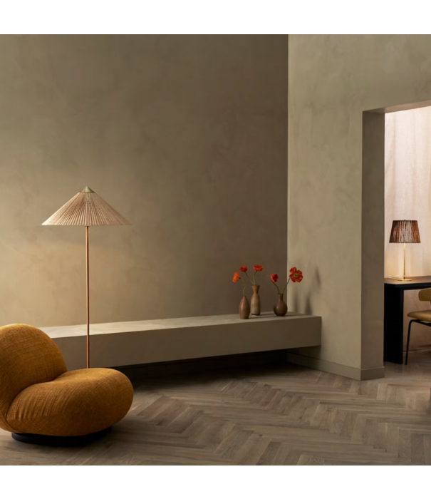 Gubi  Gubi Tynell Collection, 9602 Vloerlamp Bamboo