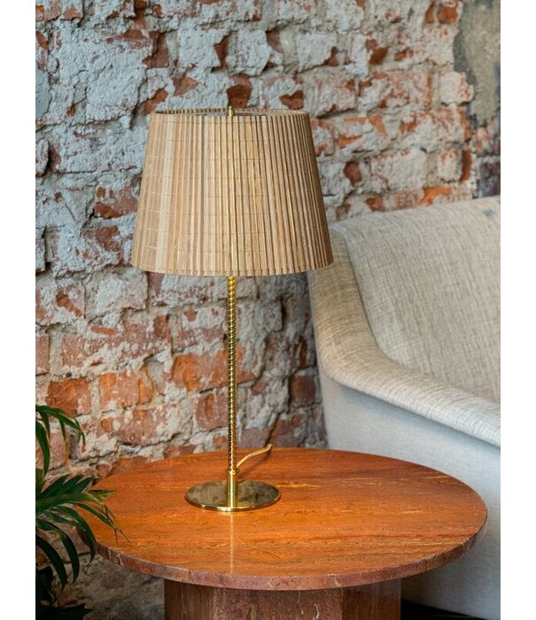 Gubi  Gubi Tynell Collection, 9205 Table Lamp bamboo, brass