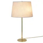 Gubi - 9205 table lamp canvas, brass