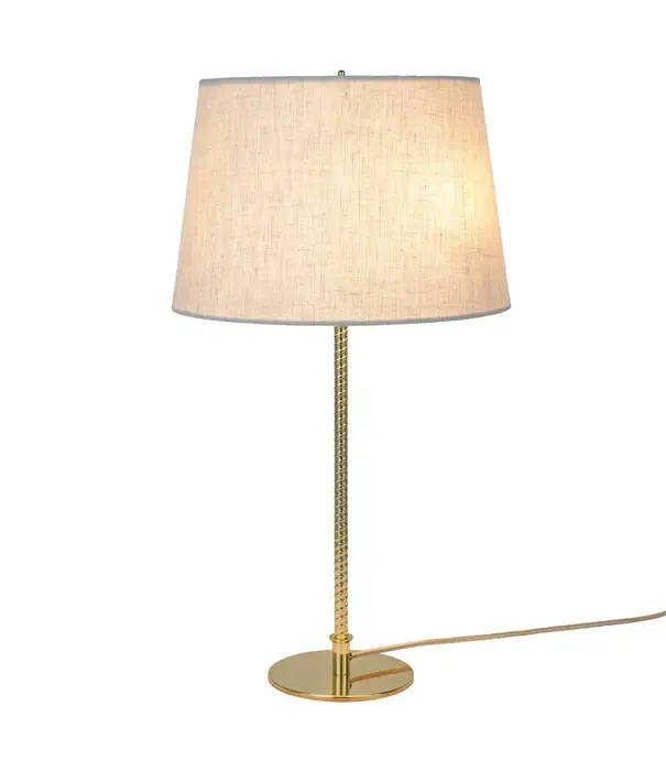 Gubi  Gubi - 9205 table lamp canvas, brass