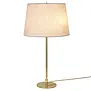 Gubi - 9205 table lamp canvas, brass