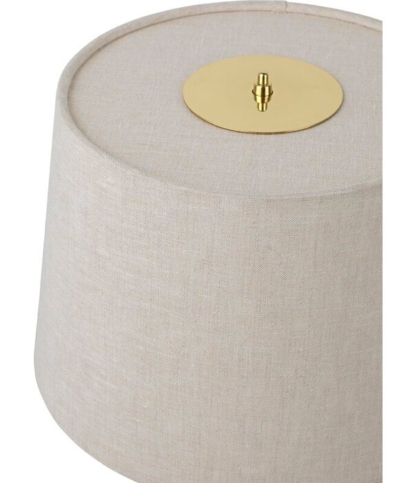 Gubi  Gubi - 9205 table lamp canvas, brass