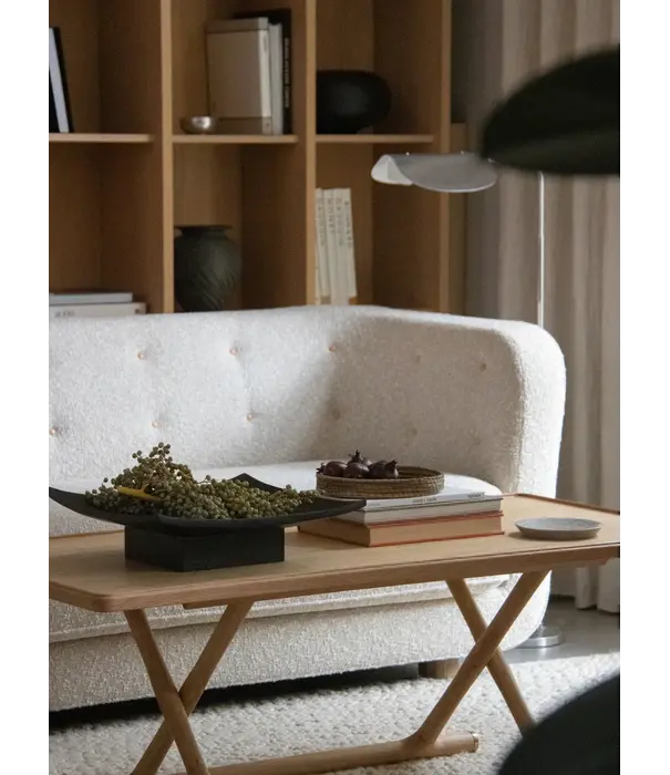 Audo Audo - Jager salontafel walnoot, messing