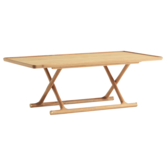 Audo - Jäger Lounge table oak / brass