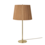 Gubi - 9205 table lamp bamboo, brass