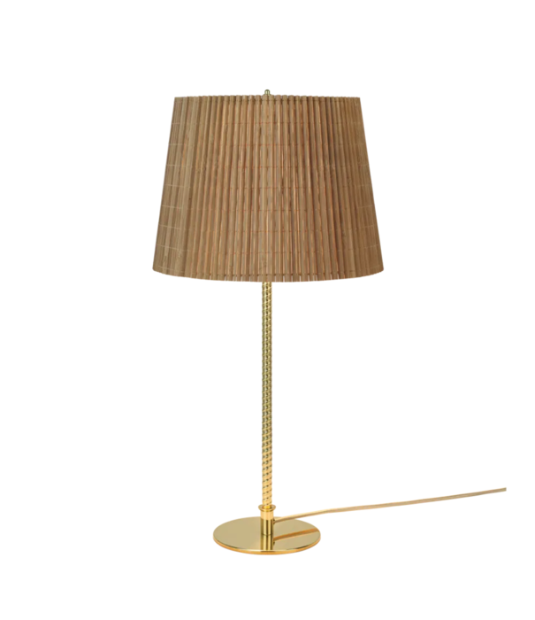 Gubi  Gubi Tynell Collection, 9205 Table Lamp bamboo, brass