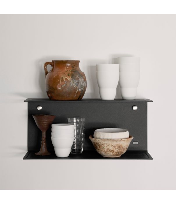 Vipp  Vipp - 921 Wall shelf small 50 cm black