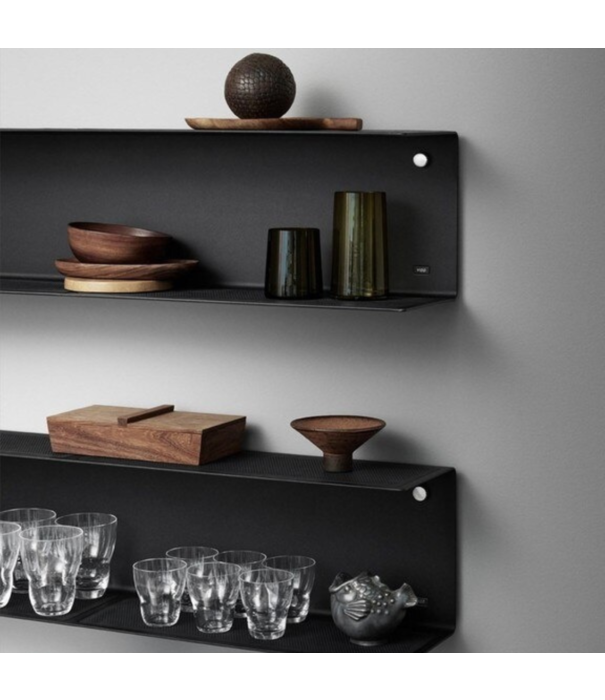 Vipp  921 Wandplank small zwart