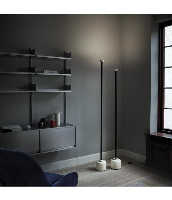 Astep  Astep: Model 1095 floor lamp slate grey