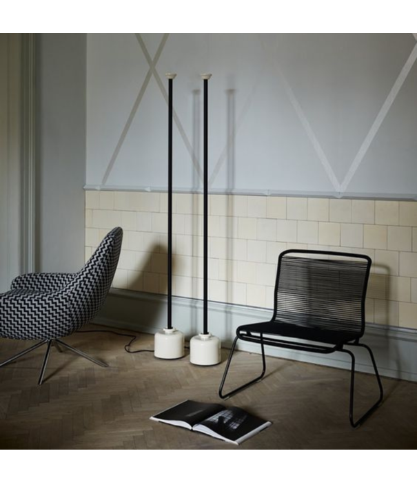 Astep  Astep Model 1095 Floor Lamp slate grey