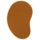 Layered - Residue wool rug Ochre