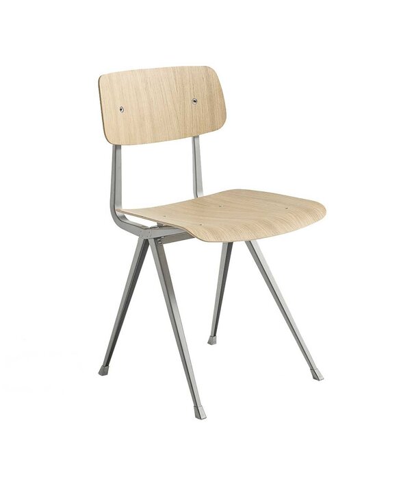 Hay  Hay Result Dining Chair oak, steel base
