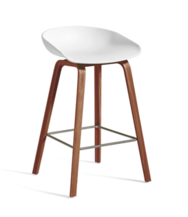 Hay - AAS 32  Low stool, walnut base