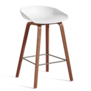 Hay - AAS 32  Low stool walnut  H65