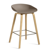 Hay AAS 32 Low Bar Stool, oak base