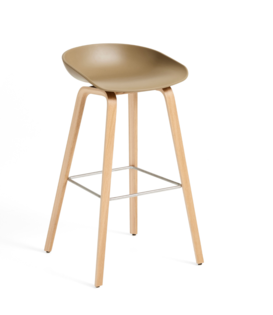 Hay - AAS 32 Low barstool, oak base