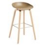 Hay - AAS 32 High barstool lacquered oak base 75 cm