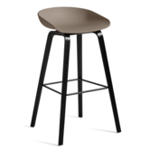 Hay - AAS 32 High barstool black oak base 75 cm