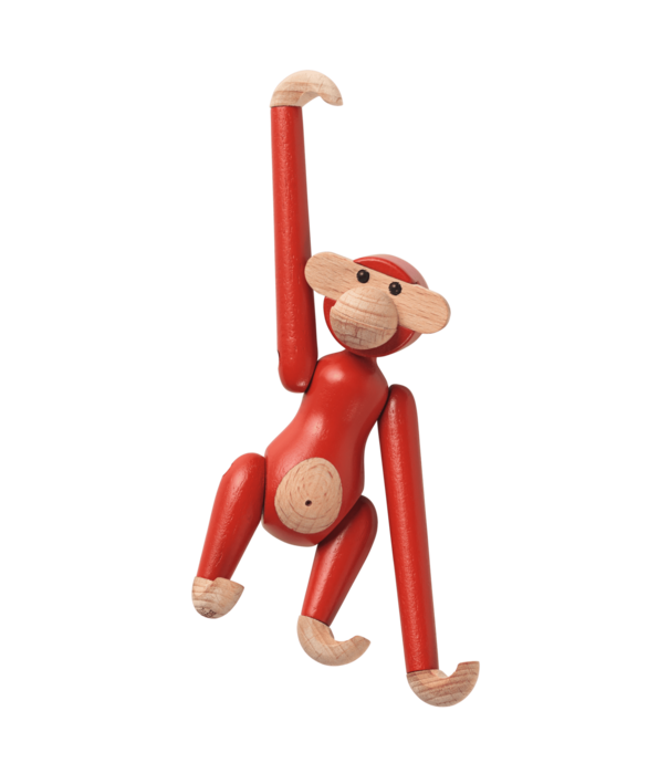 Kay Bojesen  Kay Bojesen - Monkey mini, red beech