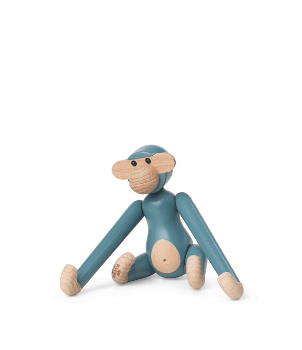 Kay Bojesen  Monkey mini vintage blue