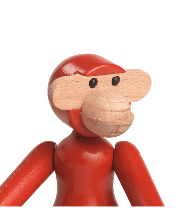 Kay Bojesen  Kay Bojesen - Monkey mini, red beech