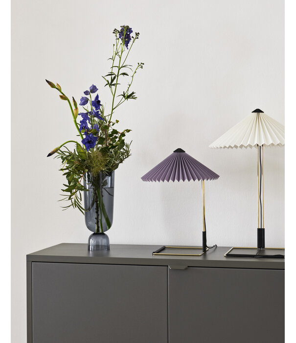 Hay  Matin table lamp mirror base Ø30