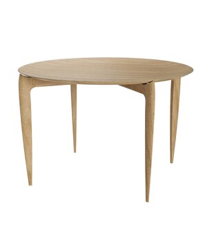 Fritz Hansen - Tray table oak Ø60