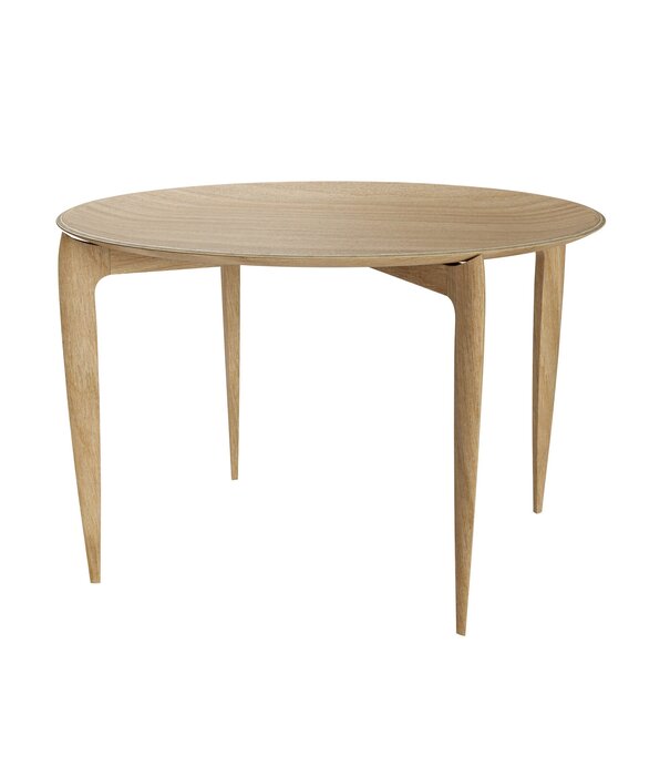 Fritz Hansen Fritz Hansen - Tray salontafel  geolied eiken  Ø60