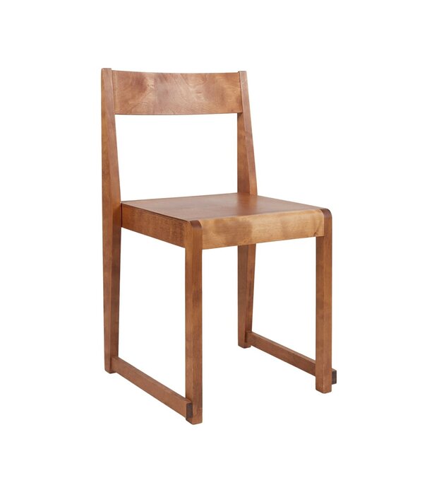 Frama  01 Chair geolied berkenhout