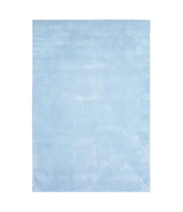 Asplund  Fish Rug Light Blue