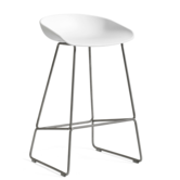 Hay - AAS 38 Low barstool Stainless steel base 65