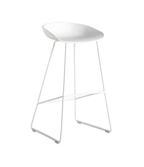 Hay  Hay AAS 38 High Bar Stool white base
