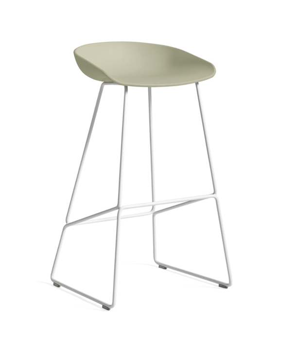 Hay  Hay AAS 38 High Bar Stool white base