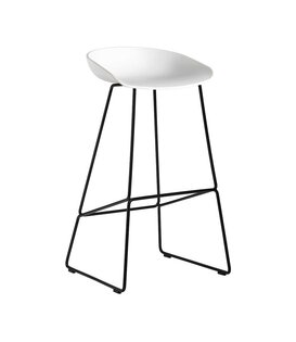 Hay AAS 38 High Bar Stool black base 75cm