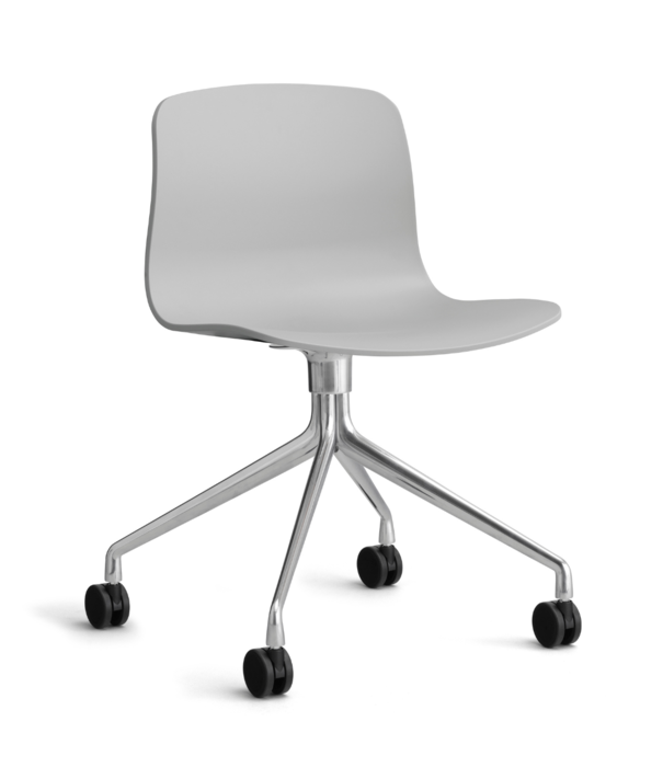 Hay  Hay -   AAC 14 chair polished swivel base with wheels