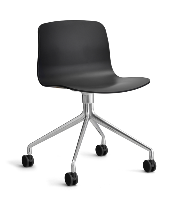 Hay  Hay -   AAC 14 chair polished swivel base with wheels